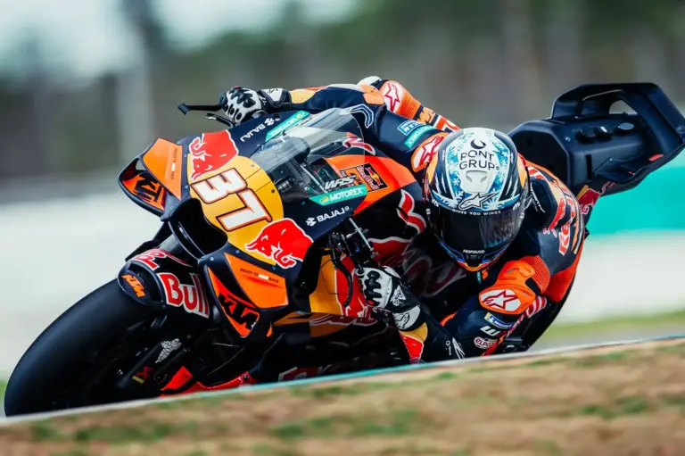Pedro Acosta, Sepang, teszt, KTM, 2026