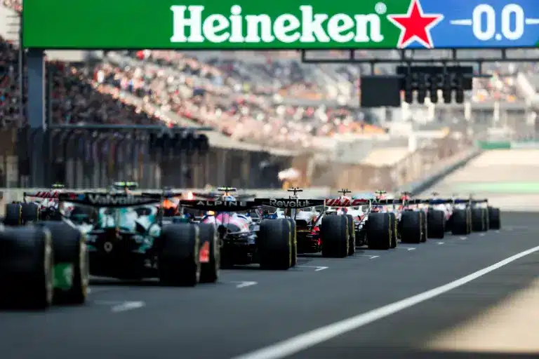 Kínai Nagydíj, sprint rajt