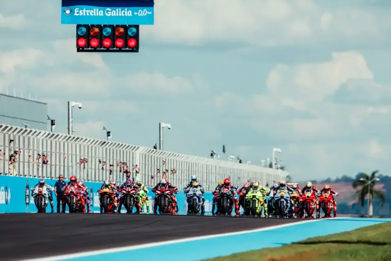 MotoGP, Brazil Nagydíj 2026, vasárnap, rajt