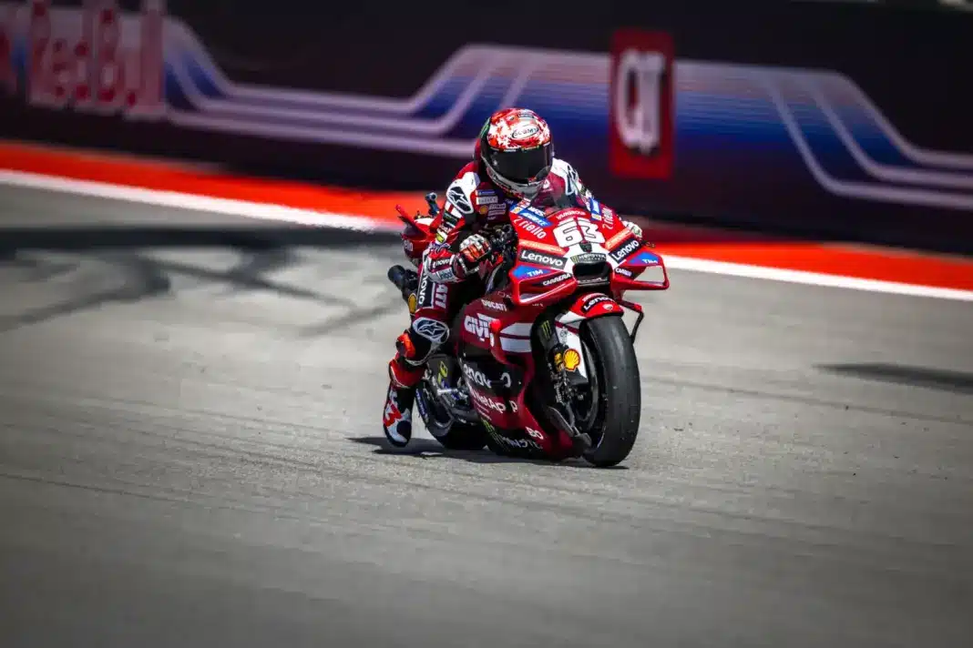 MotoGP, Francesco Bagnaia, Ducati, USA Nagydíj 2026, péntek