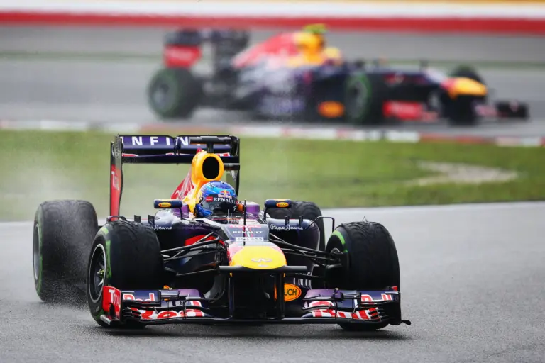 Vettel, Webber, Red Bull, Malajzia, 2013