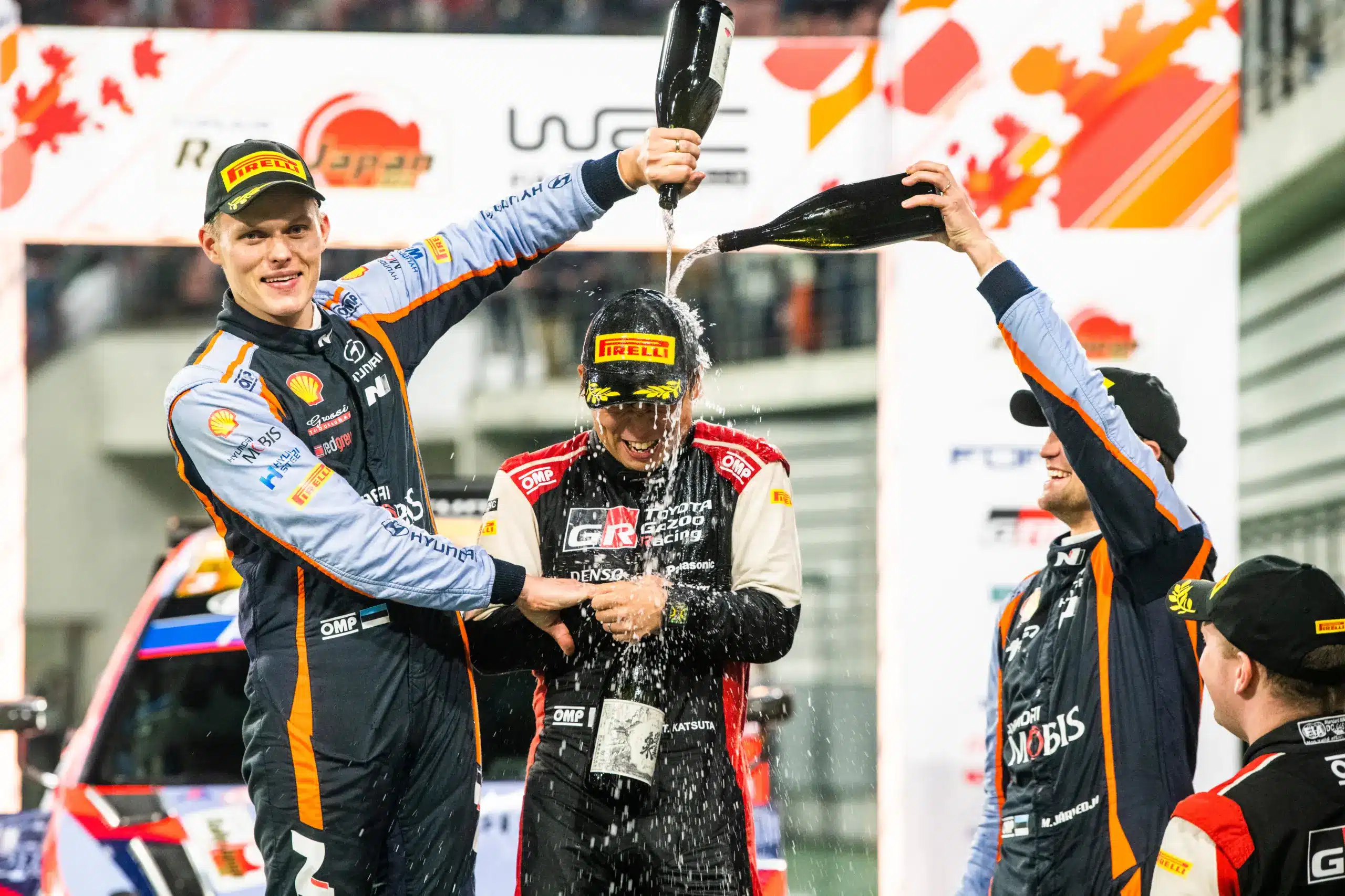Katsuta Tanaknak is köszönetet mondott első WRC-futamgyőzelme után