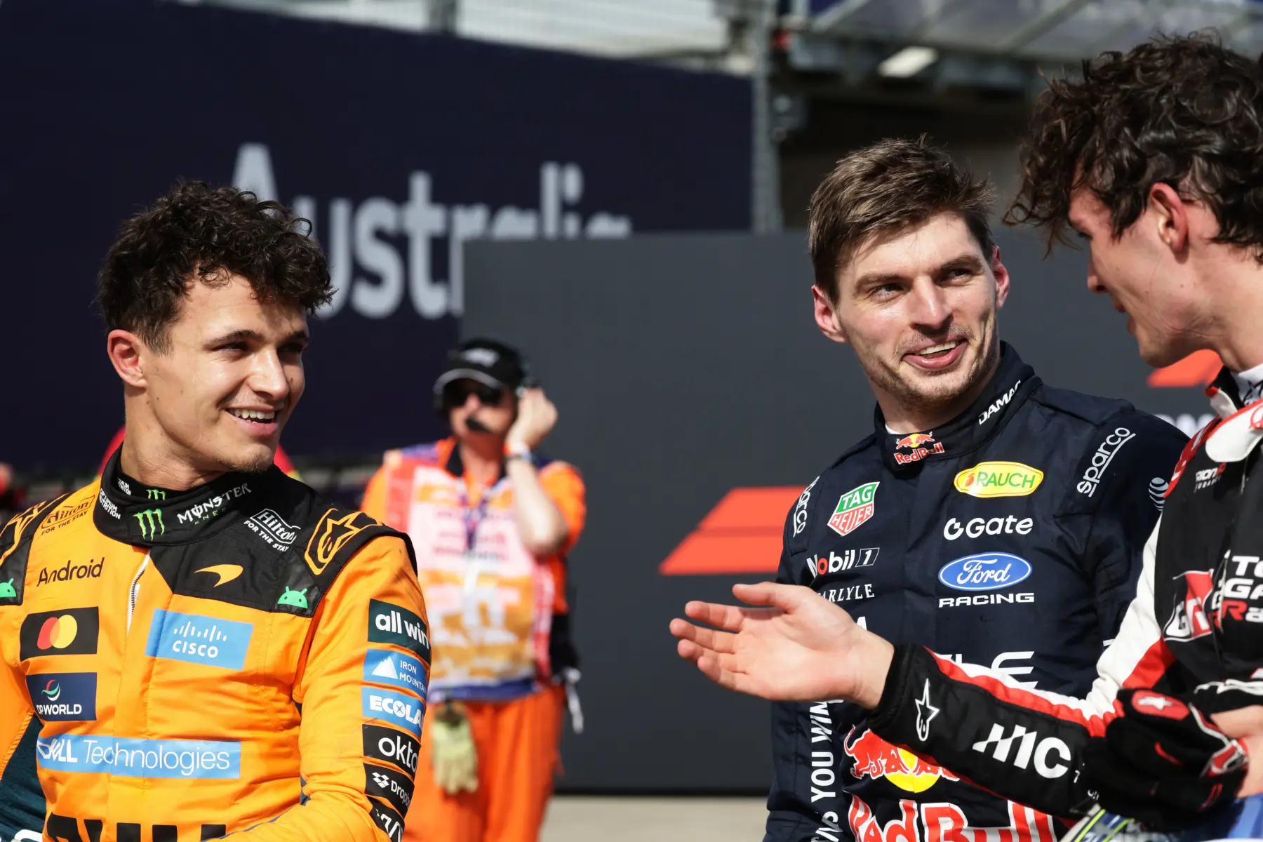 Norris, Verstappen