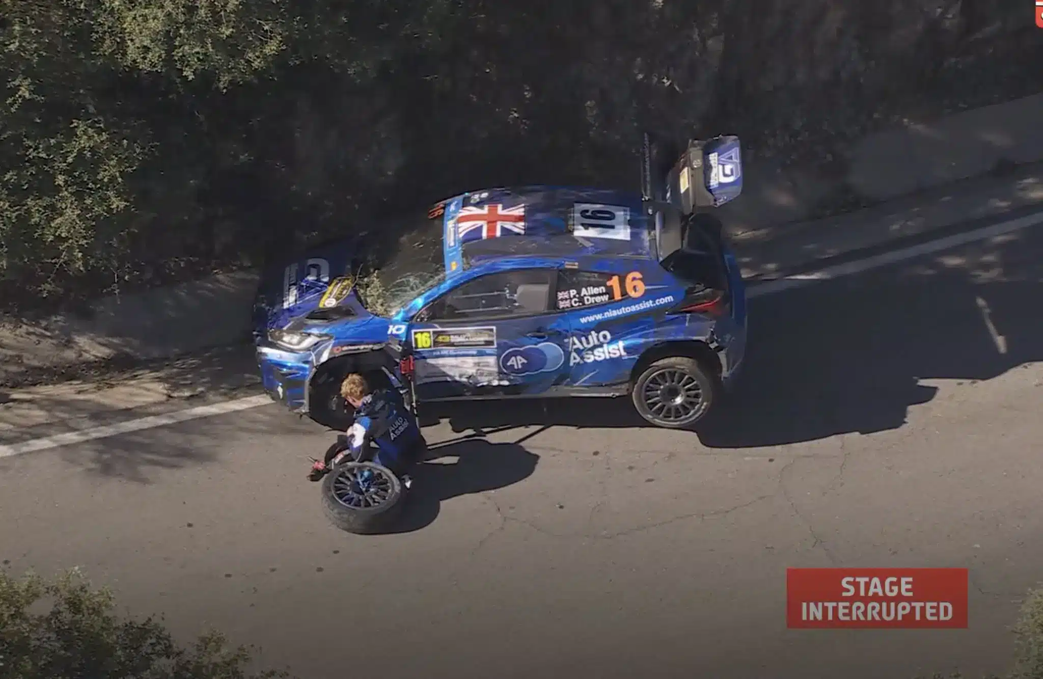 Piros zászló színesítette a Sierra Morena Rallyt