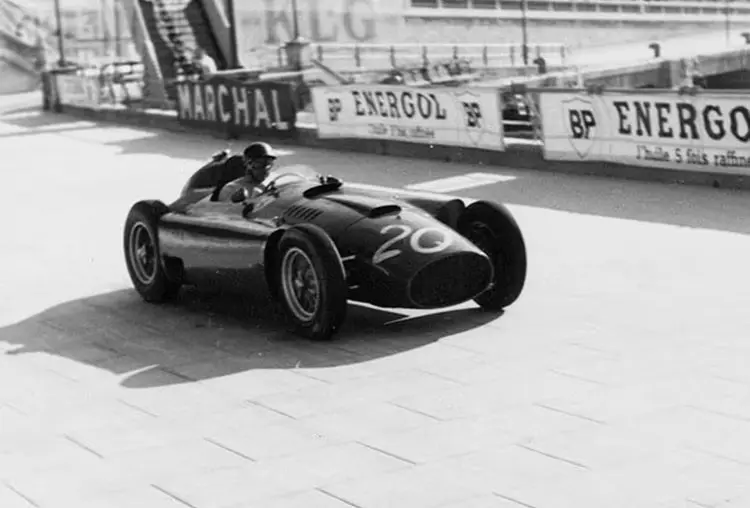 Juan Manuel Fangio, Ferrari, 1956, Monaco
