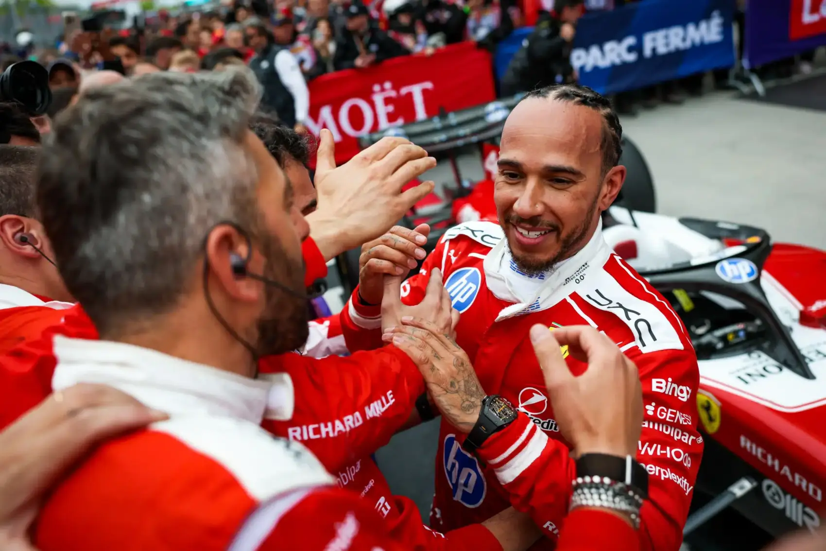 Hamilton hegyeket mozgatott meg, de a Ferrari csapatfőnöke is érte