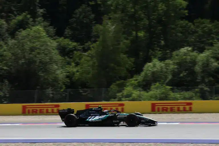 Forma-1, Kimi Antonelli, Mercedes, Osztrák Nagydíj 2026, péntek