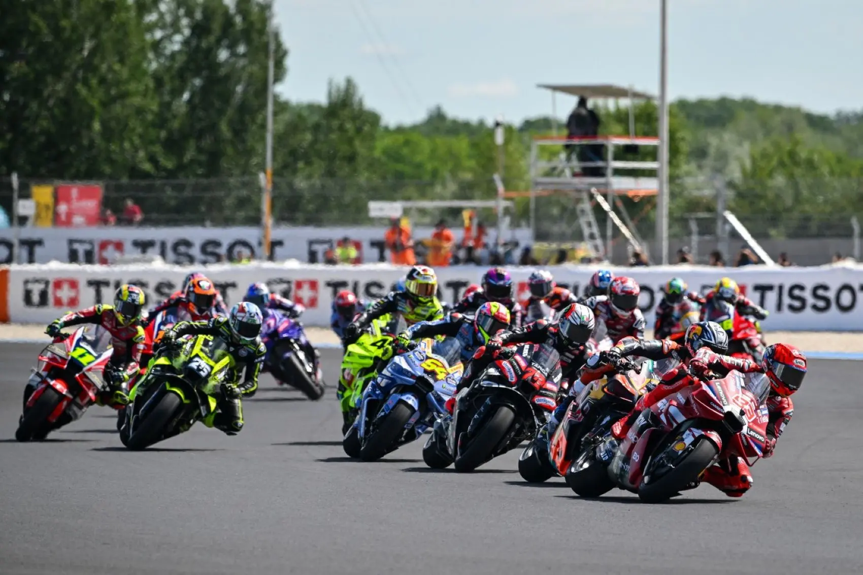 A rajtnál fog eldőlni a MotoGP Magyar Nagydíja?