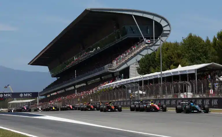 Barcelona, F1, rajt