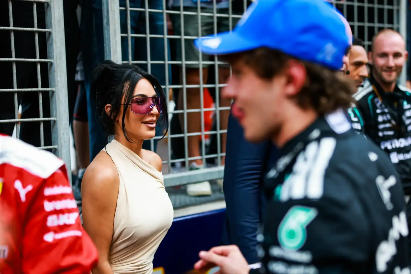 Tréfát űzött Kim Kardashianból Kimi Antonelli és a Mercedes