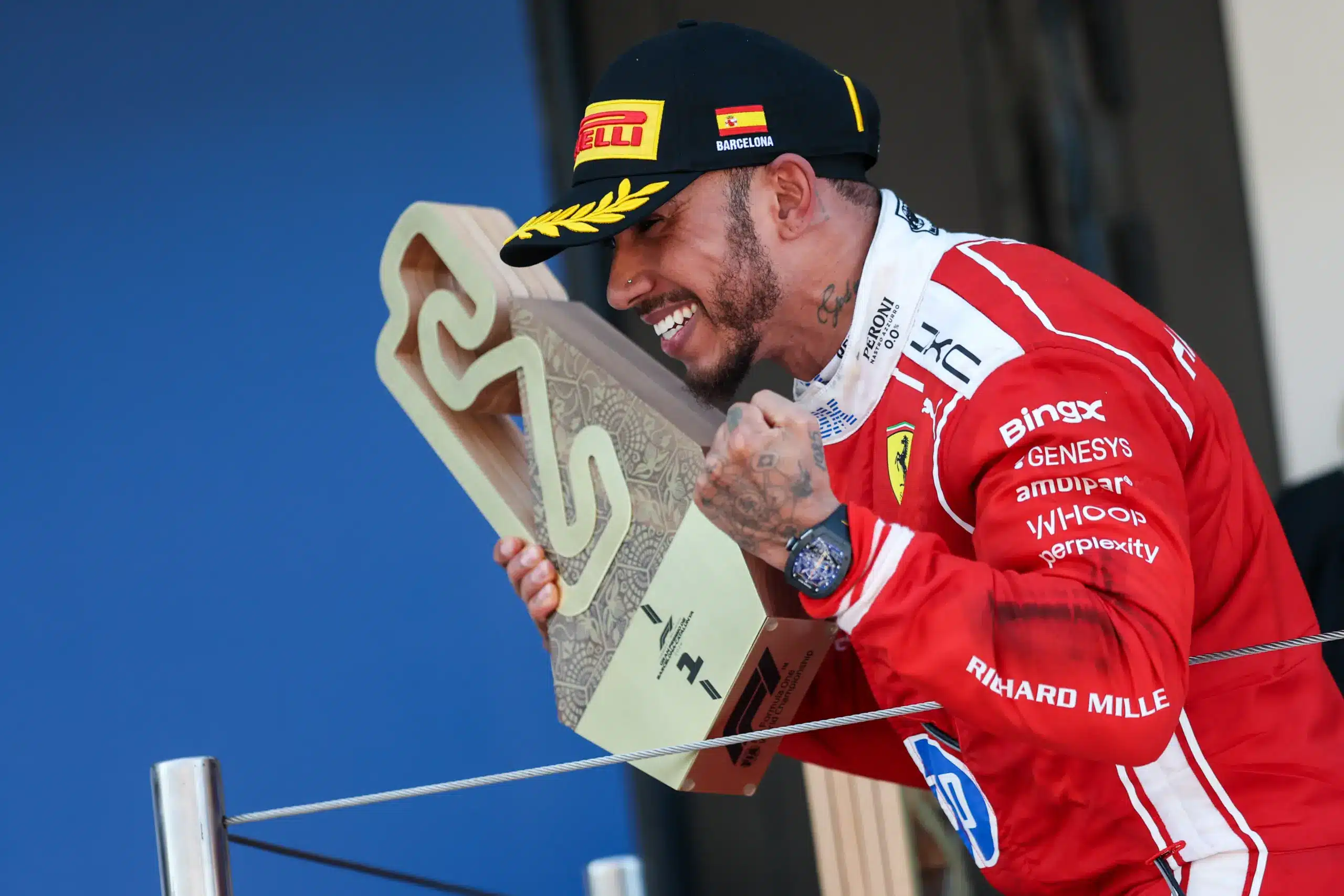 Hamilton: Szalonnás szendvics mellett láttam, ahogy Schumacher először nyer a Ferrarival