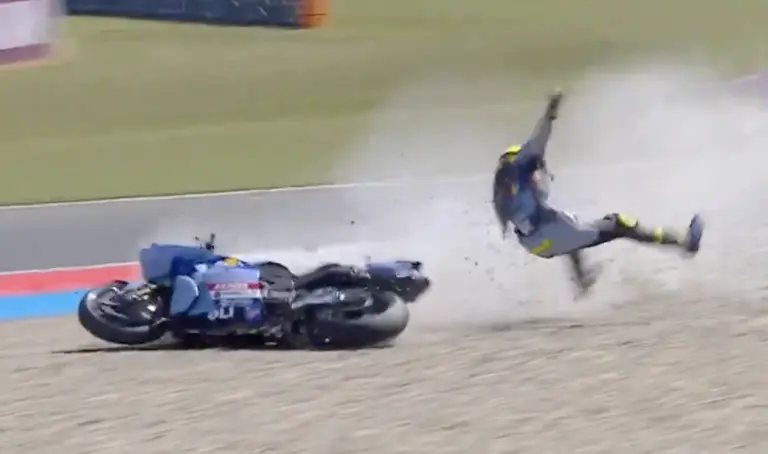 MotoGP, Aldeguer, baleset