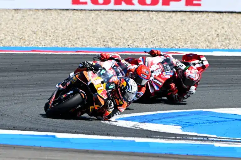 MotoGP, Pedro Acosta, KTM, Marc Márquez, Francesco Bagnaia, Ducati, Holland Nagydíj 2026, vasárnap
