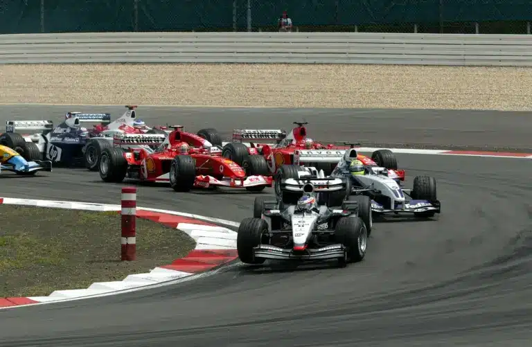 F1, Räikkönen, McLaren, 2003, Európa Nagydíj, rajt