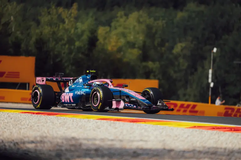 Forma-1, Pierre Gasly, Alpine, Belga Nagydíj 2026, péntek