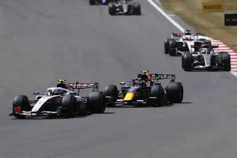 Forma-1, Oliver Bearman, Haas, Isack Hadjar, Red Bull, Brit Nagydíj 2026, szombat