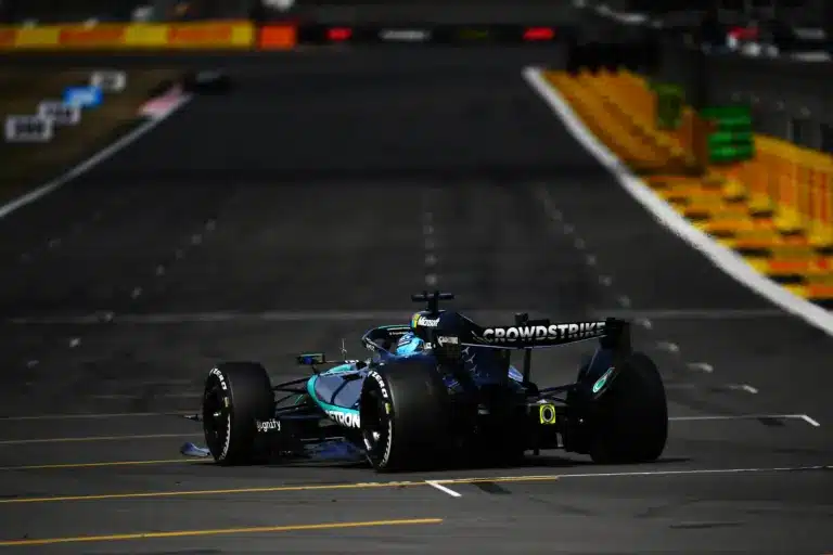 Forma-1, George Russell, Mercedes, Brit Nagydíj 2026, futam