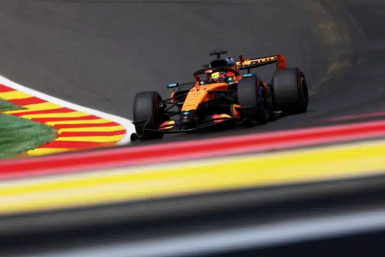 Forma-1, Oscar Piastri, McLaren, Belga Nagydíj 2026, szombat