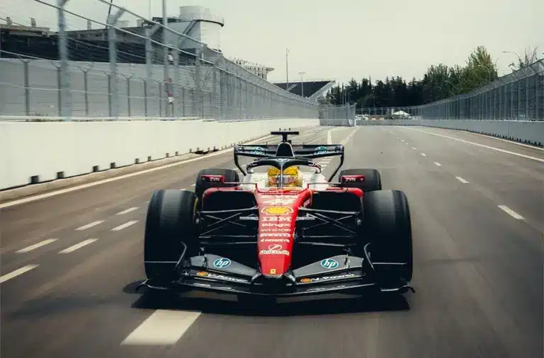 A Ferrari vitt egy nagyon furcsa csavart a madridi pályaismerkedésbe