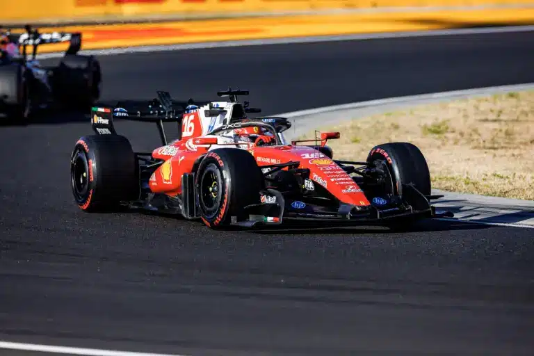Leclerc, Ferrari, Magyar Nagydíj