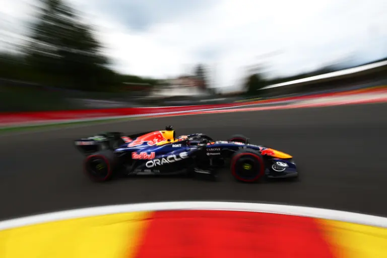 Forma-1, Max Verstappen, Red Bull, Belga Nagydíj 2026, péntek