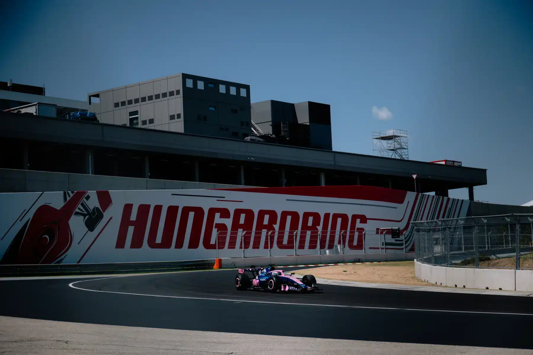 Franco Colapinto, Alpine, Pirelli, teszt, Hungaroring