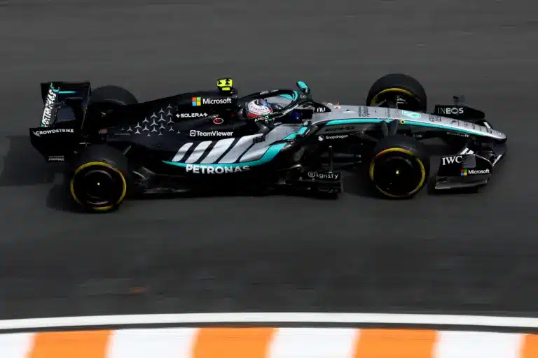 Forma-1, Kimi Antonelli, Mercedes, Holland Nagydíj 2026, péntek
