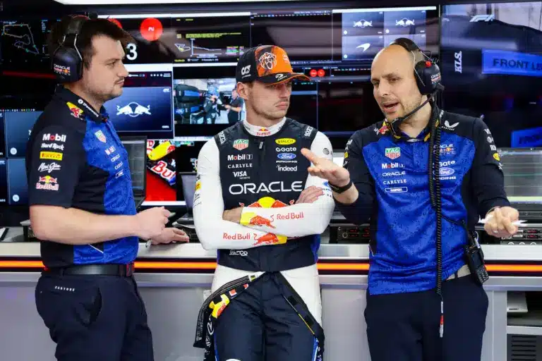 Max Verstappen, Gianpiero Lambiase, Red Bull