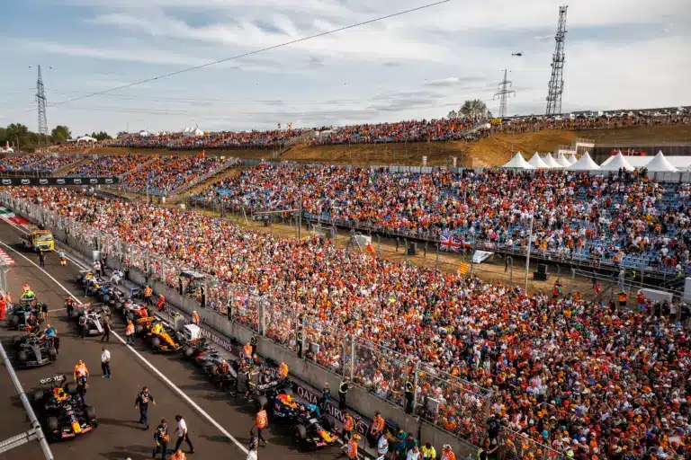 Hungaroring rajongók