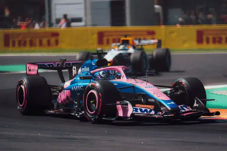 Forma-1, Pierre Gasly, Alpine, Olasz Nagydíj 2026, péntek