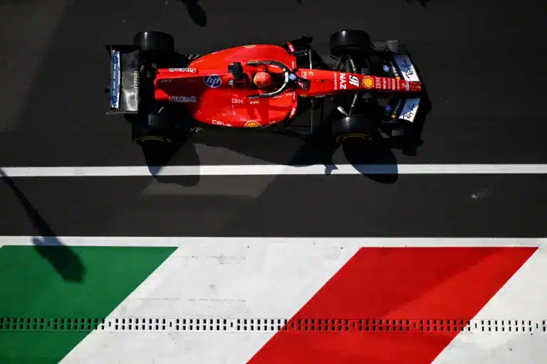 Forma-1, Charles Leclerc, Ferrari, Olasz Nagydíj 2026, péntek